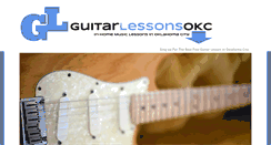 Desktop Screenshot of guitarlessonsokc.com